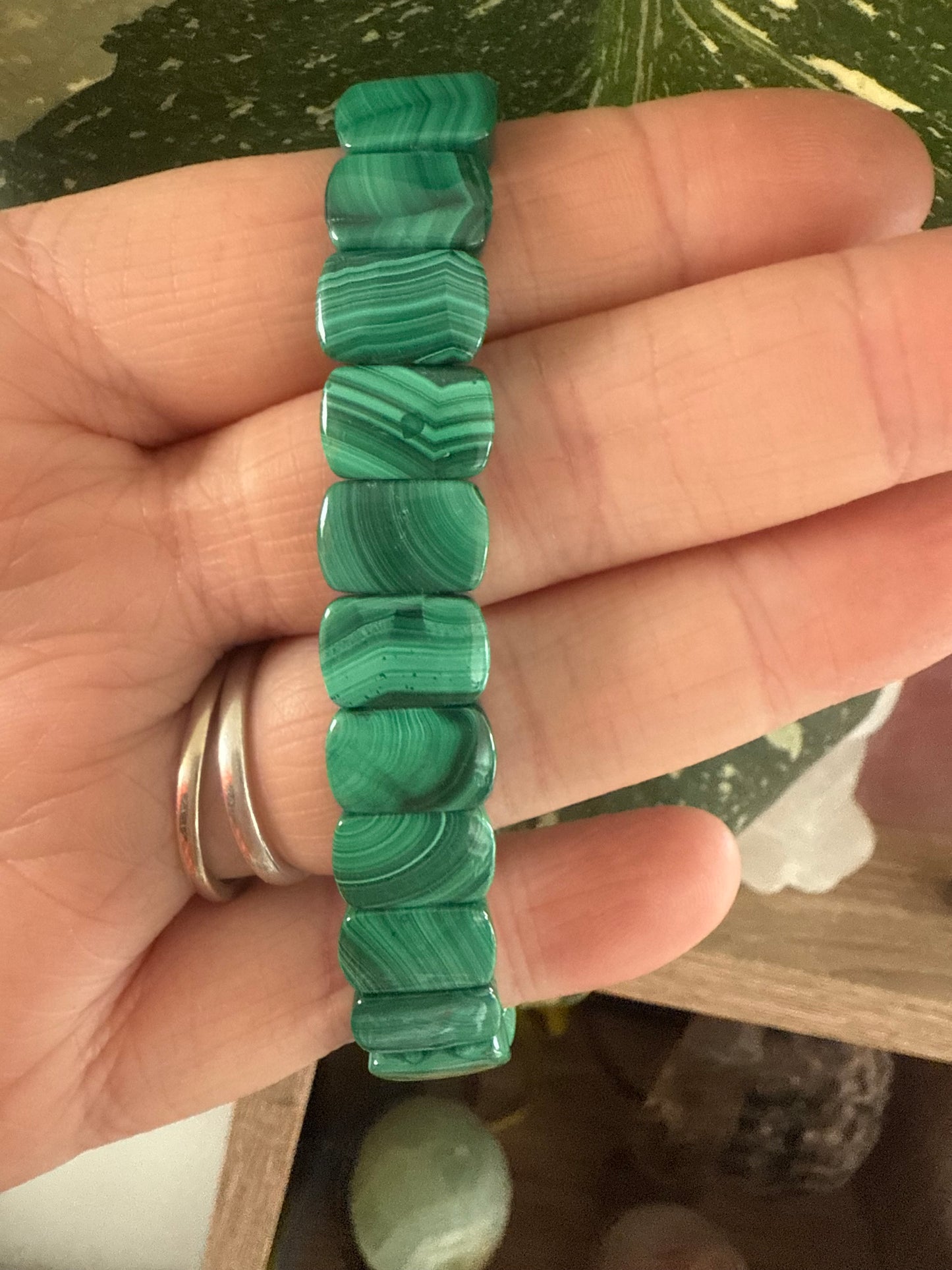 Malachite Soft Bangle