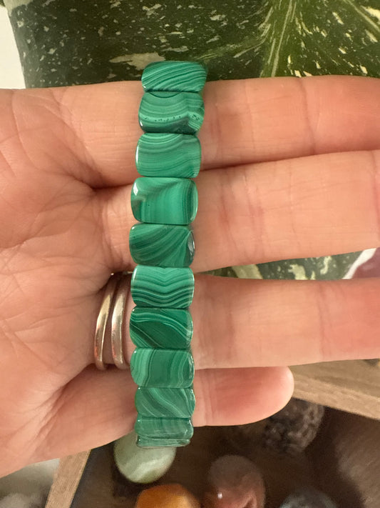 Malachite Soft Bangle