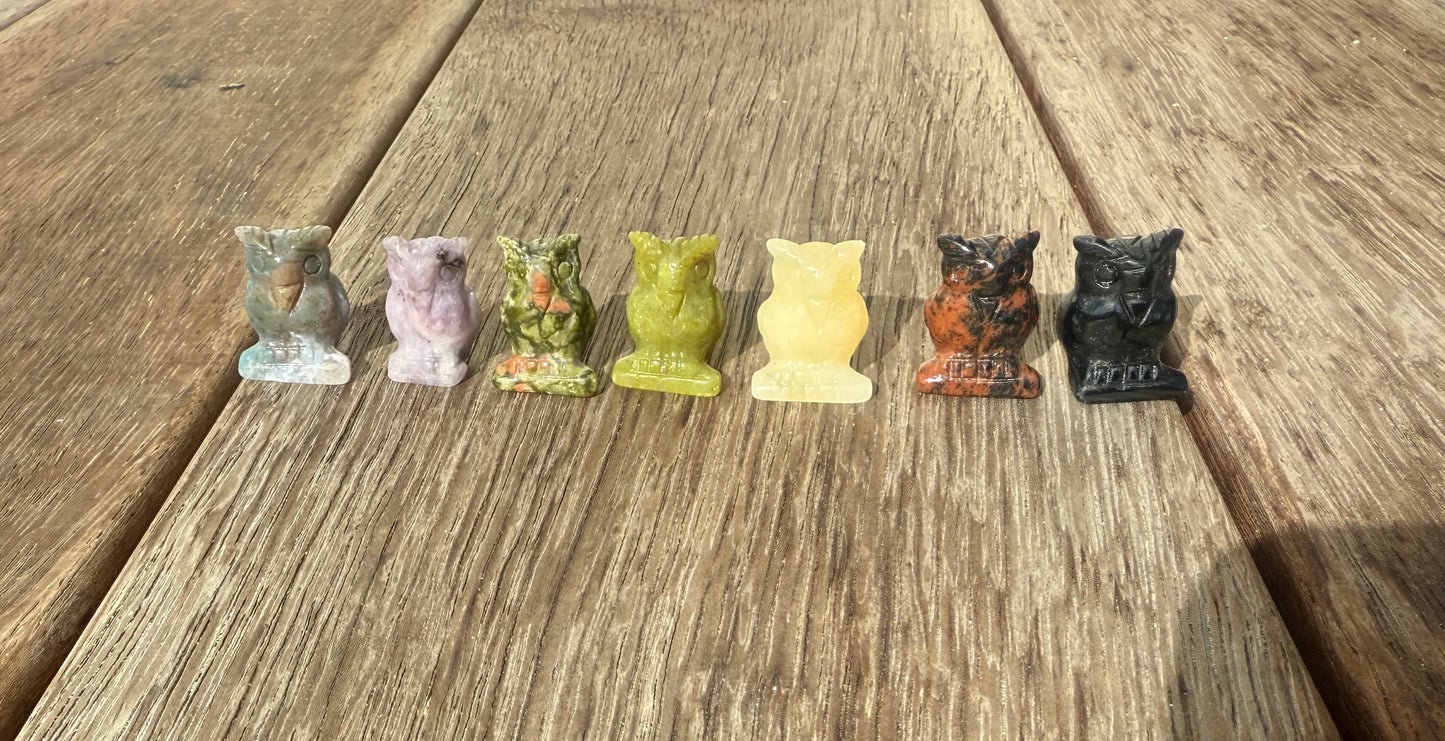 Mini Owl Carving