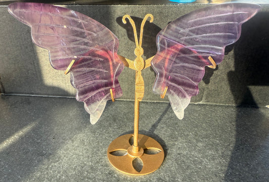 Flourite Butterfly Wings