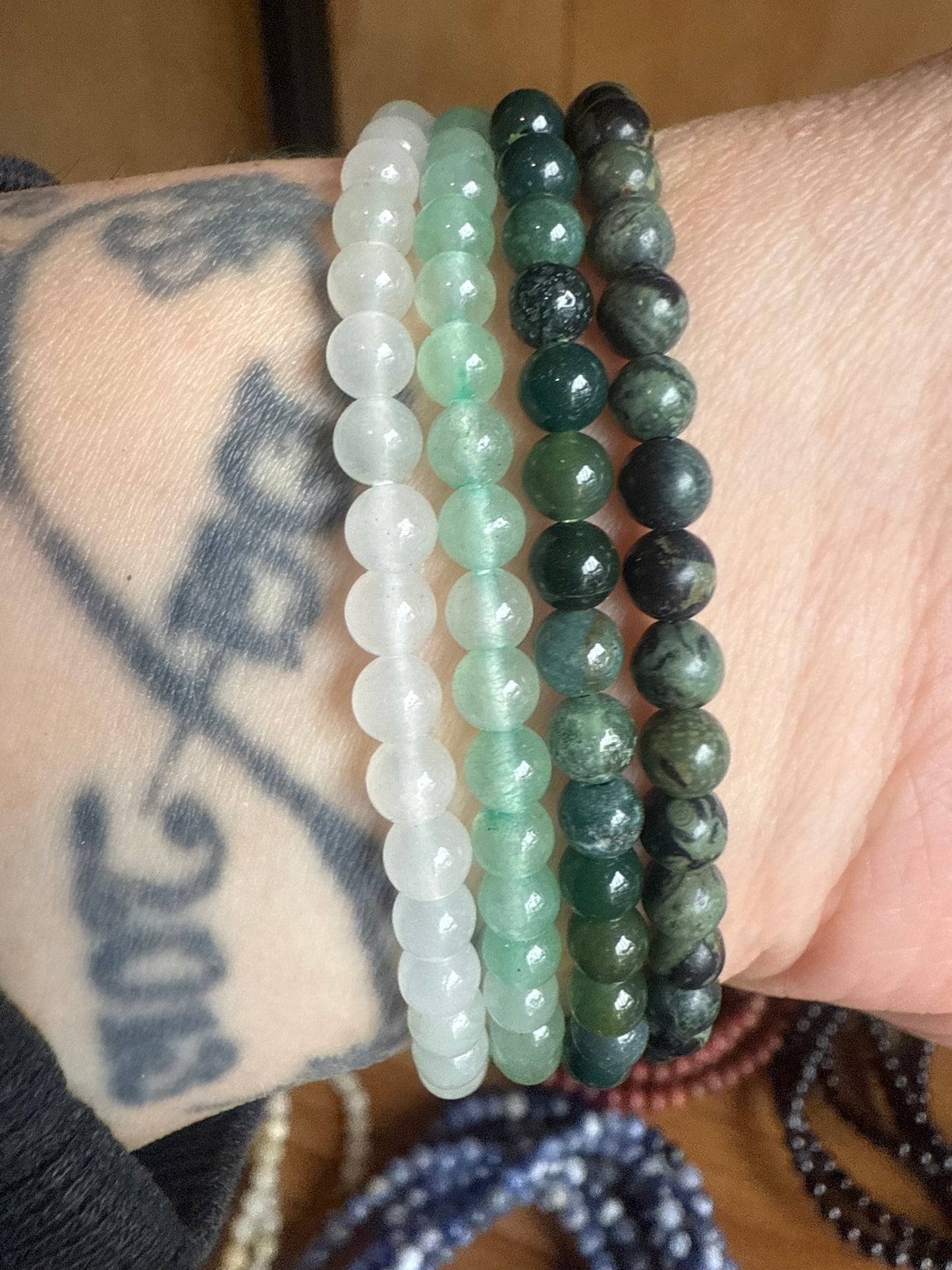 4mm Bead Bracelet