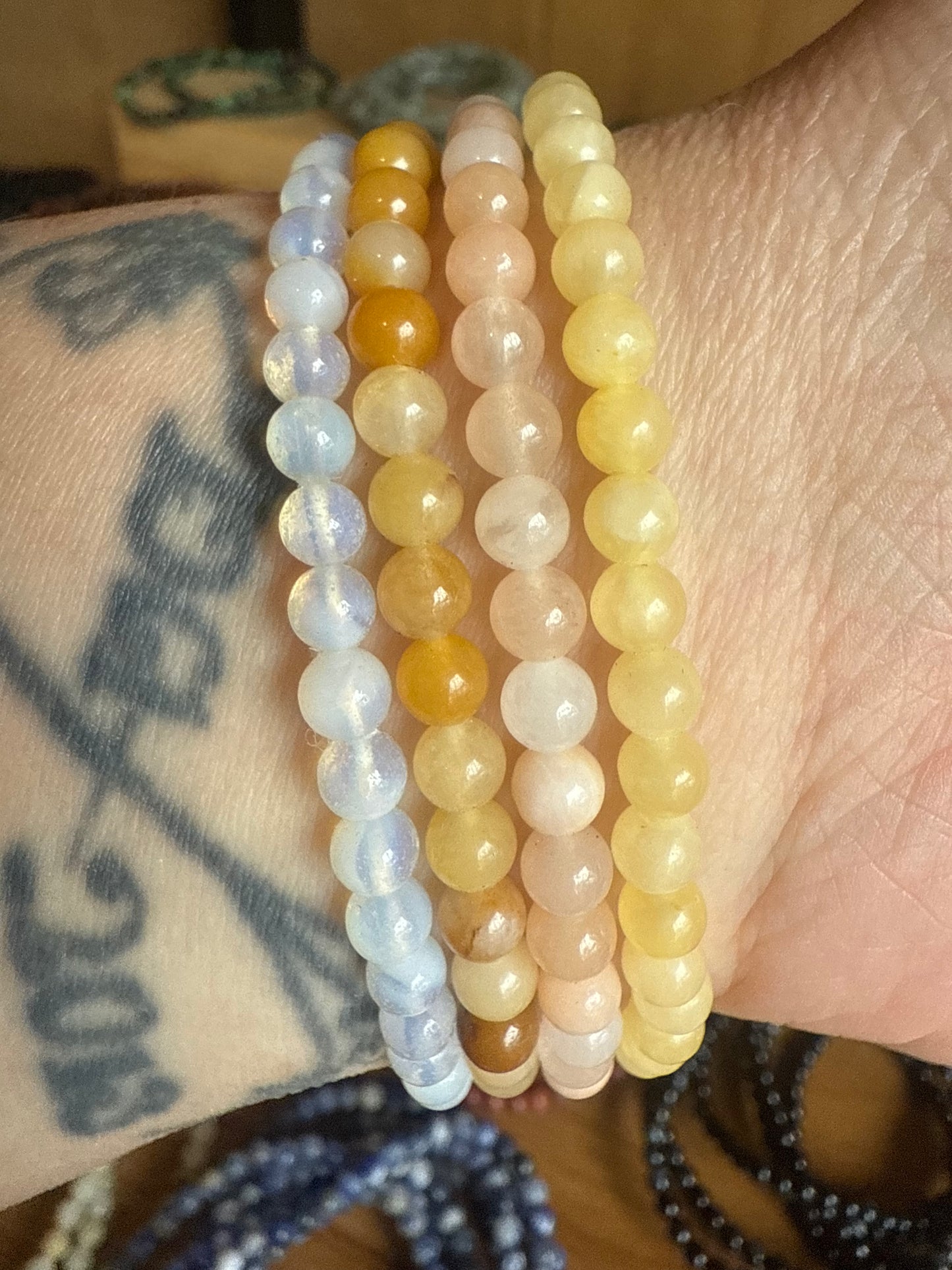4mm Bead Bracelet