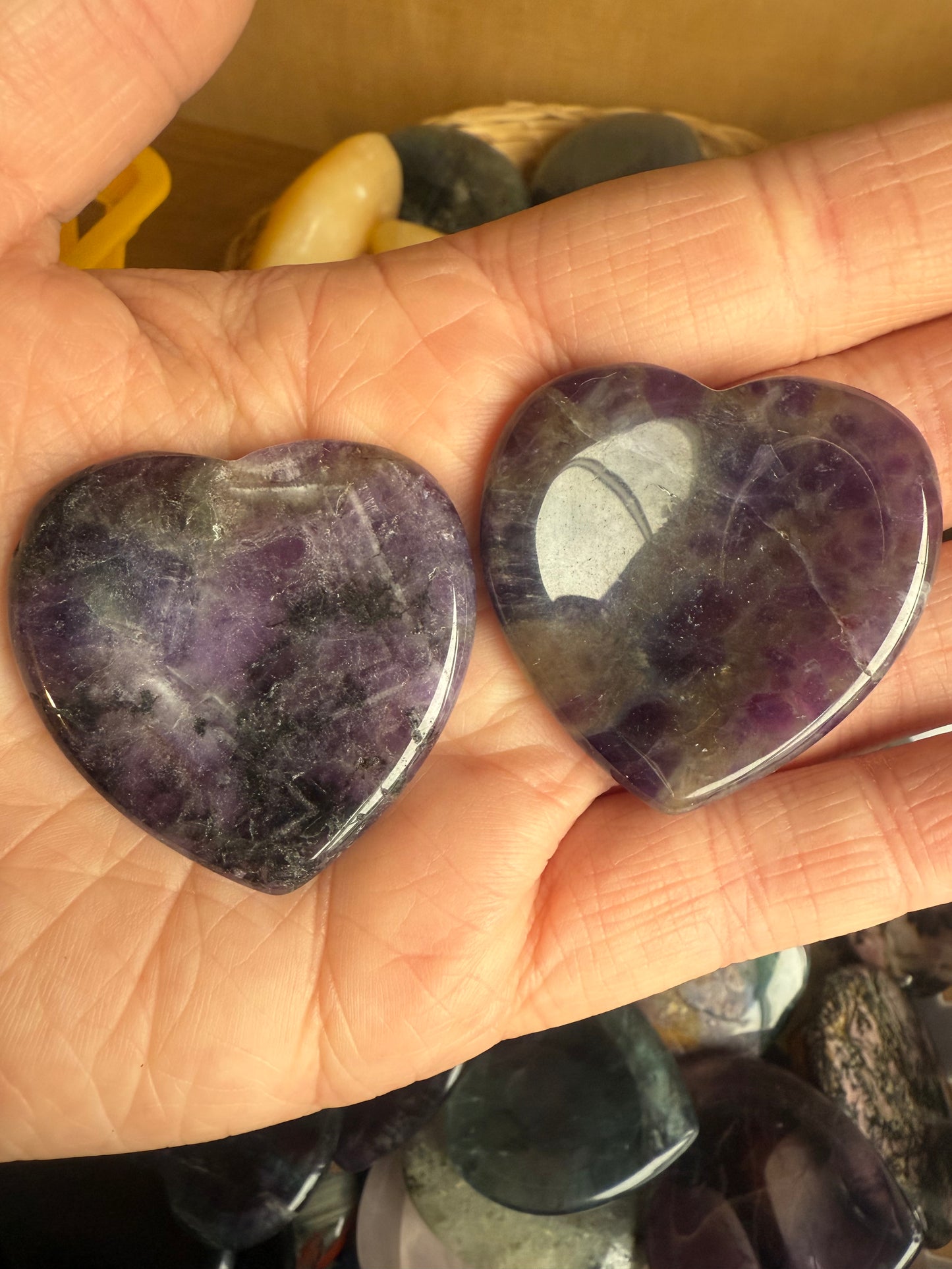Heart Worry Stones