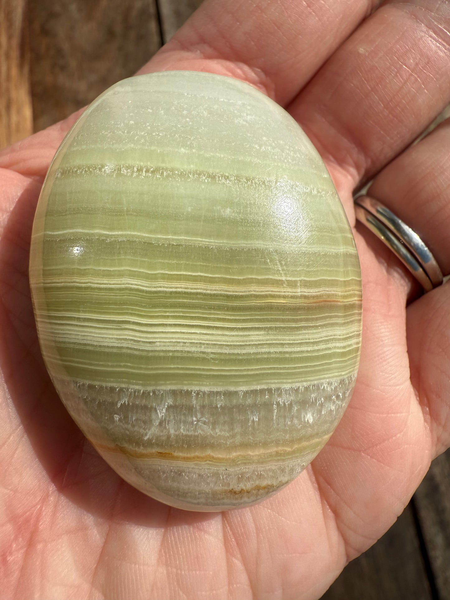 Banded Calcite Palmstone