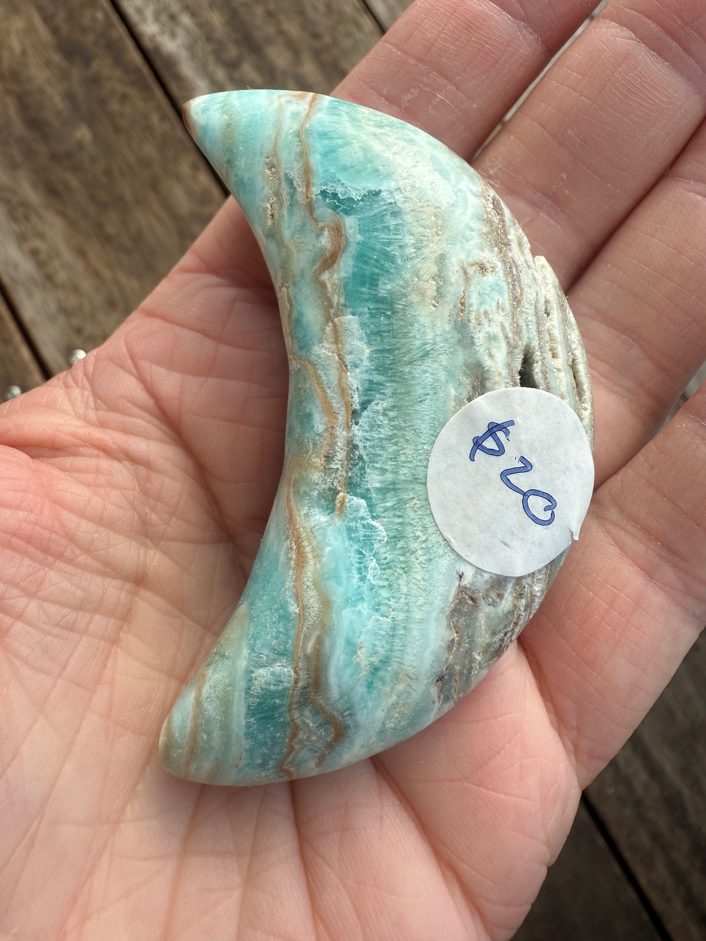 Caribbean Calcite Moon