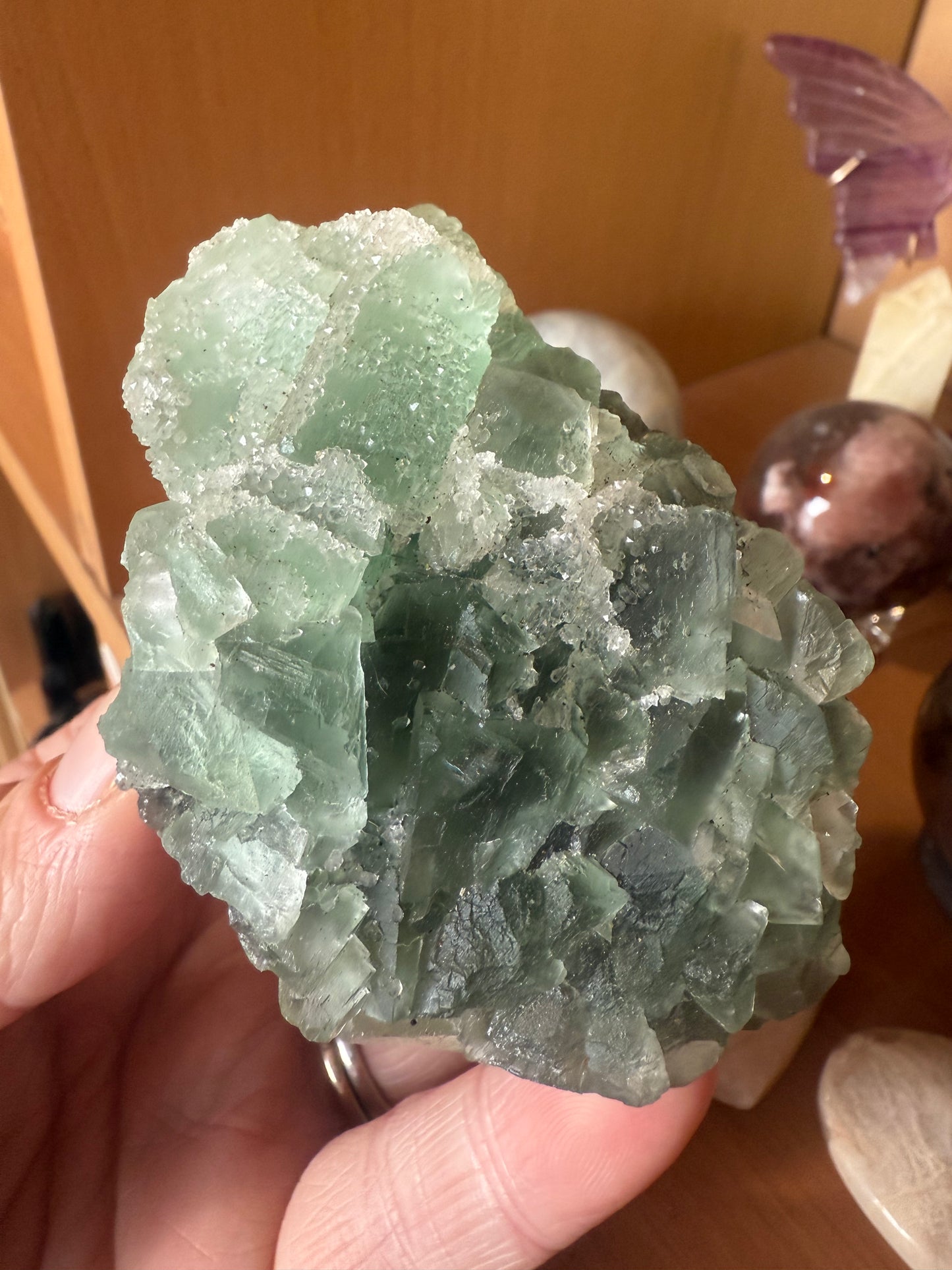 Sugar Fluorite Specimen