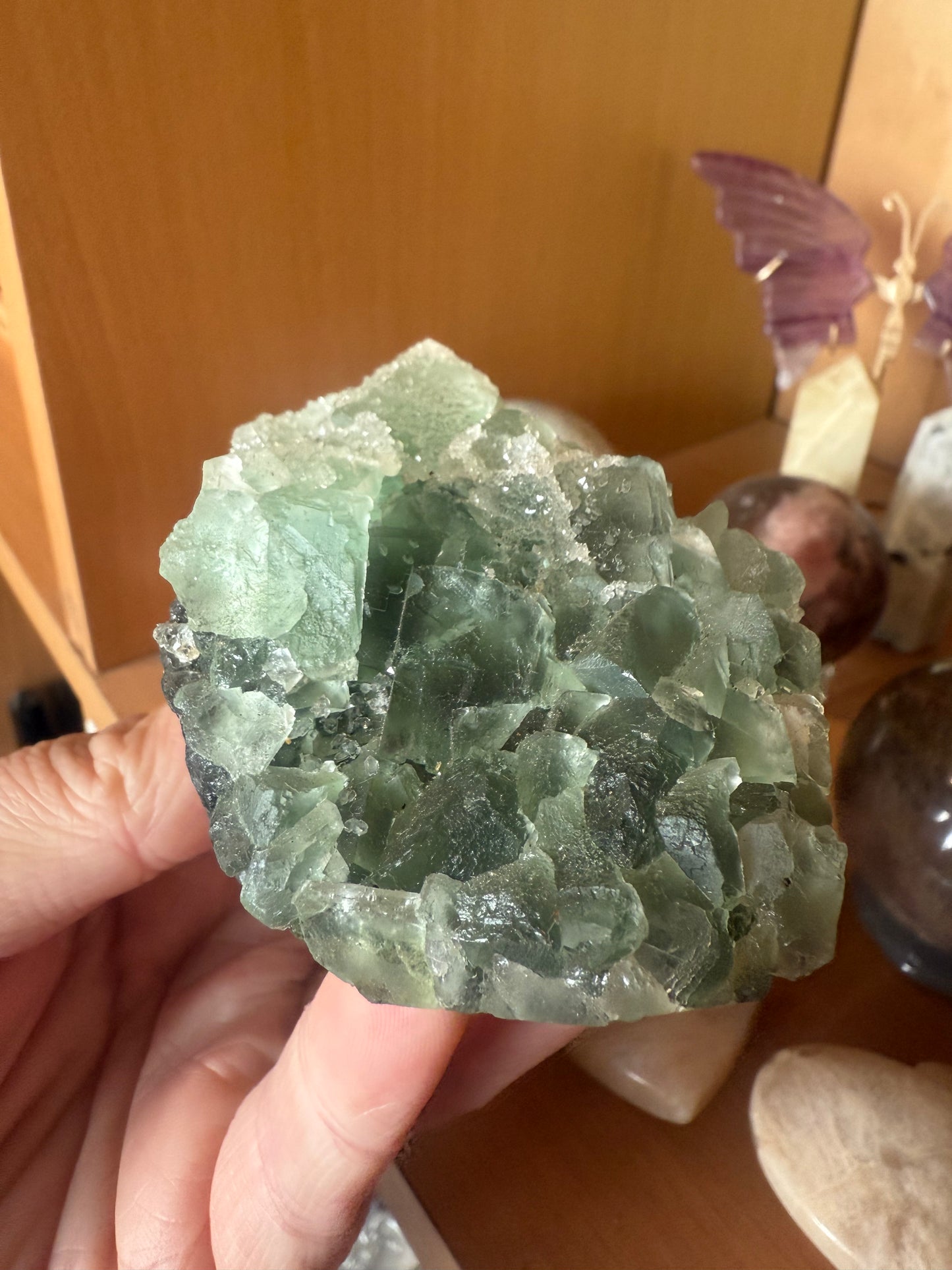 Sugar Fluorite Specimen