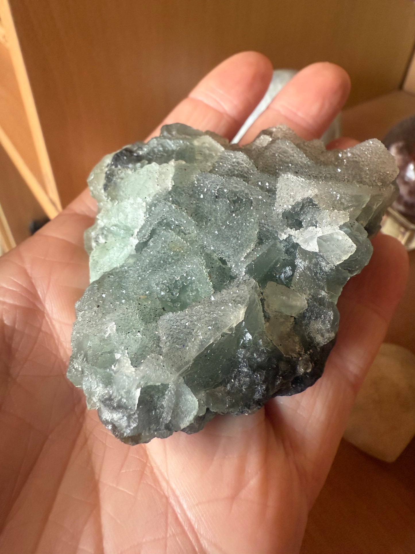 Sugar Fluorite Specimen