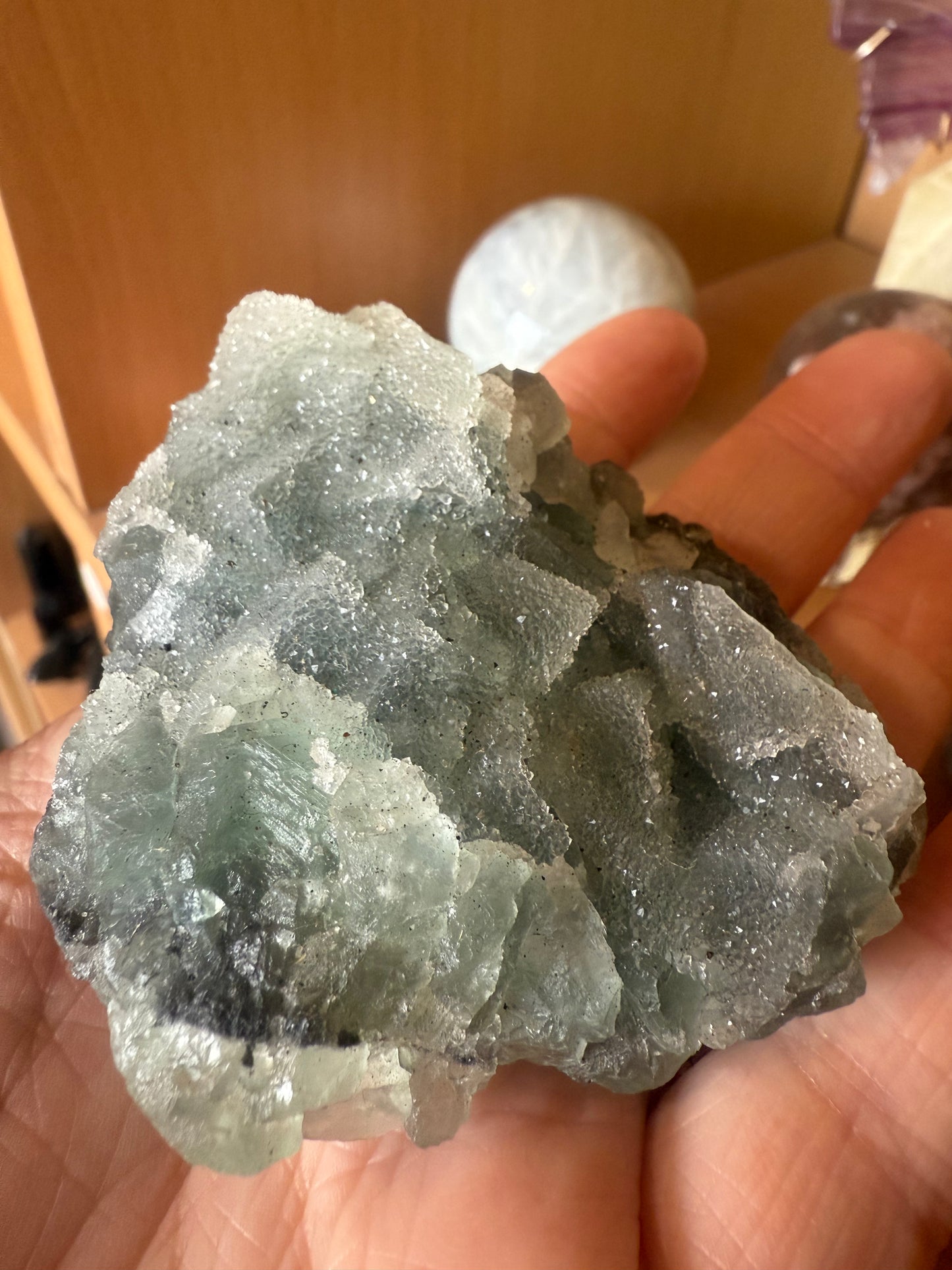 Sugar Fluorite Specimen