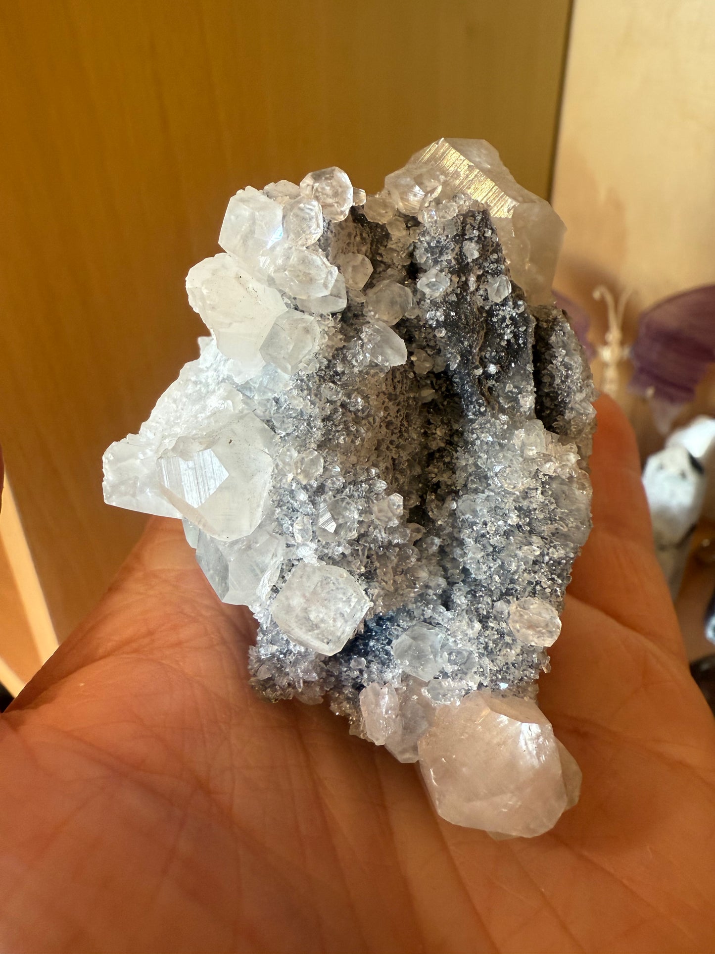 Calcite & Apophyllite Cluster