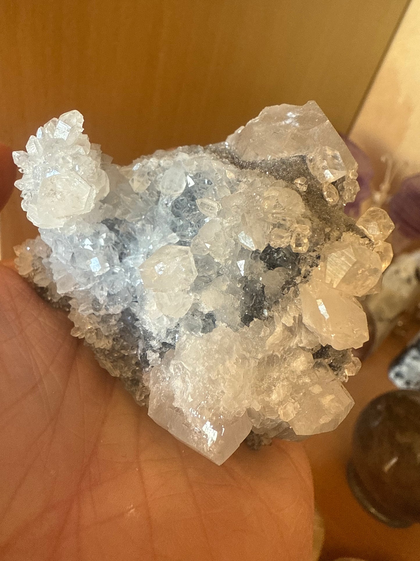 Calcite & Apophyllite Cluster
