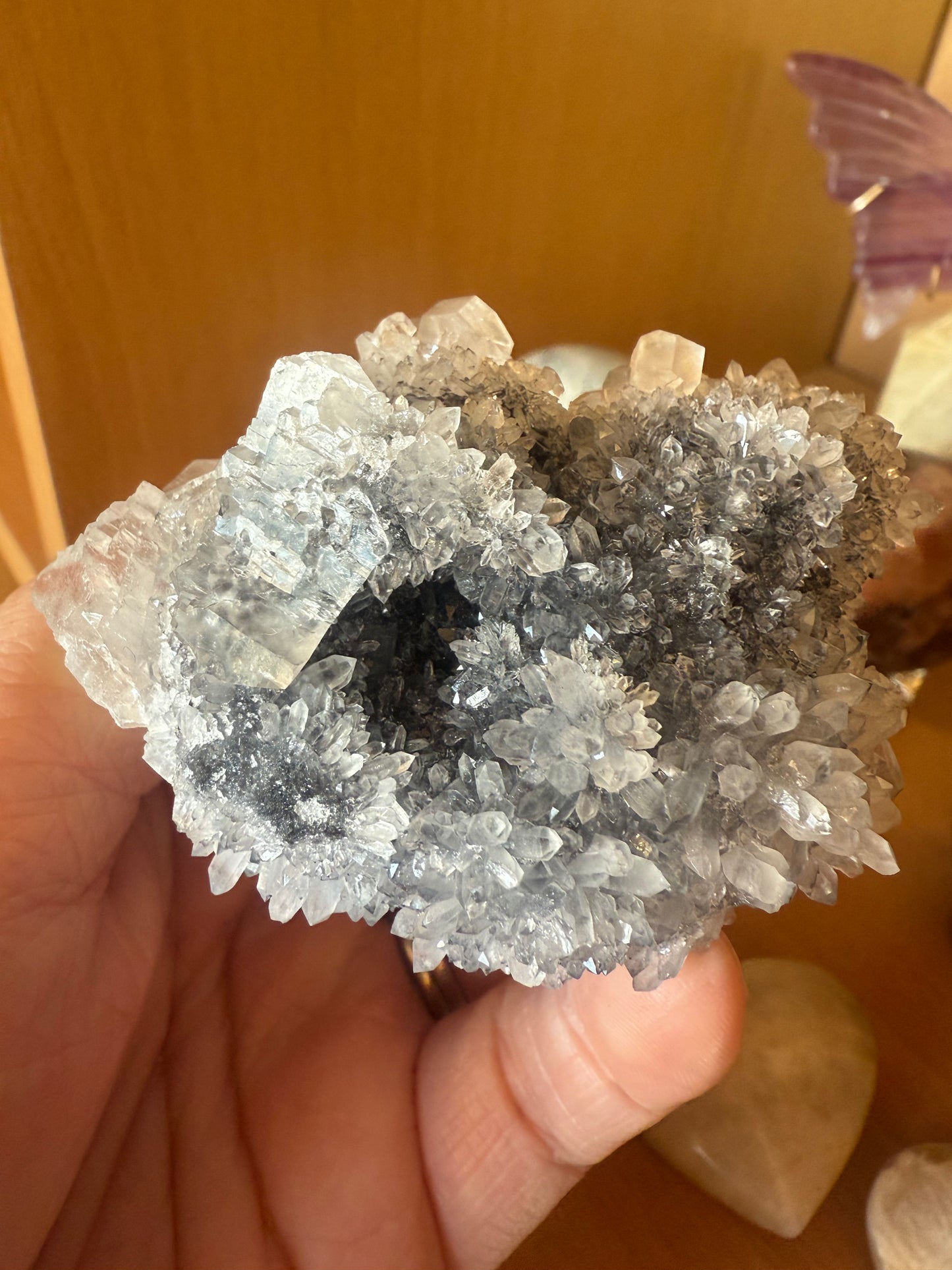 Calcite & Apophyllite Cluster