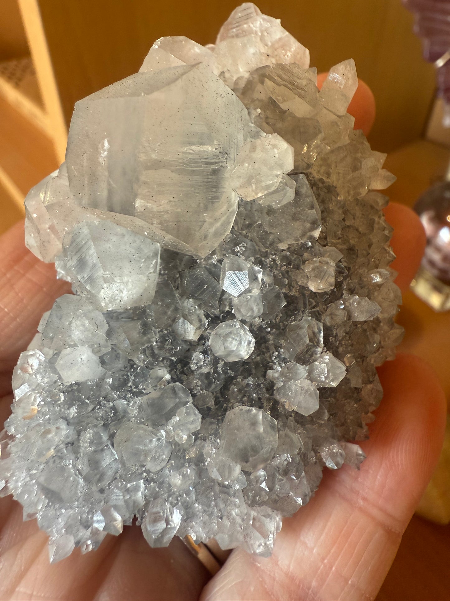 Calcite & Apophyllite Cluster
