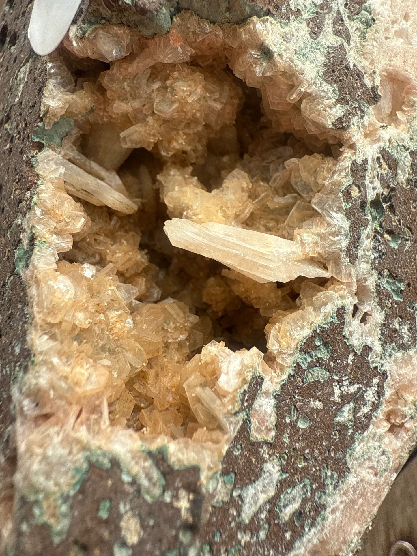 Peach Stilbite Specimen
