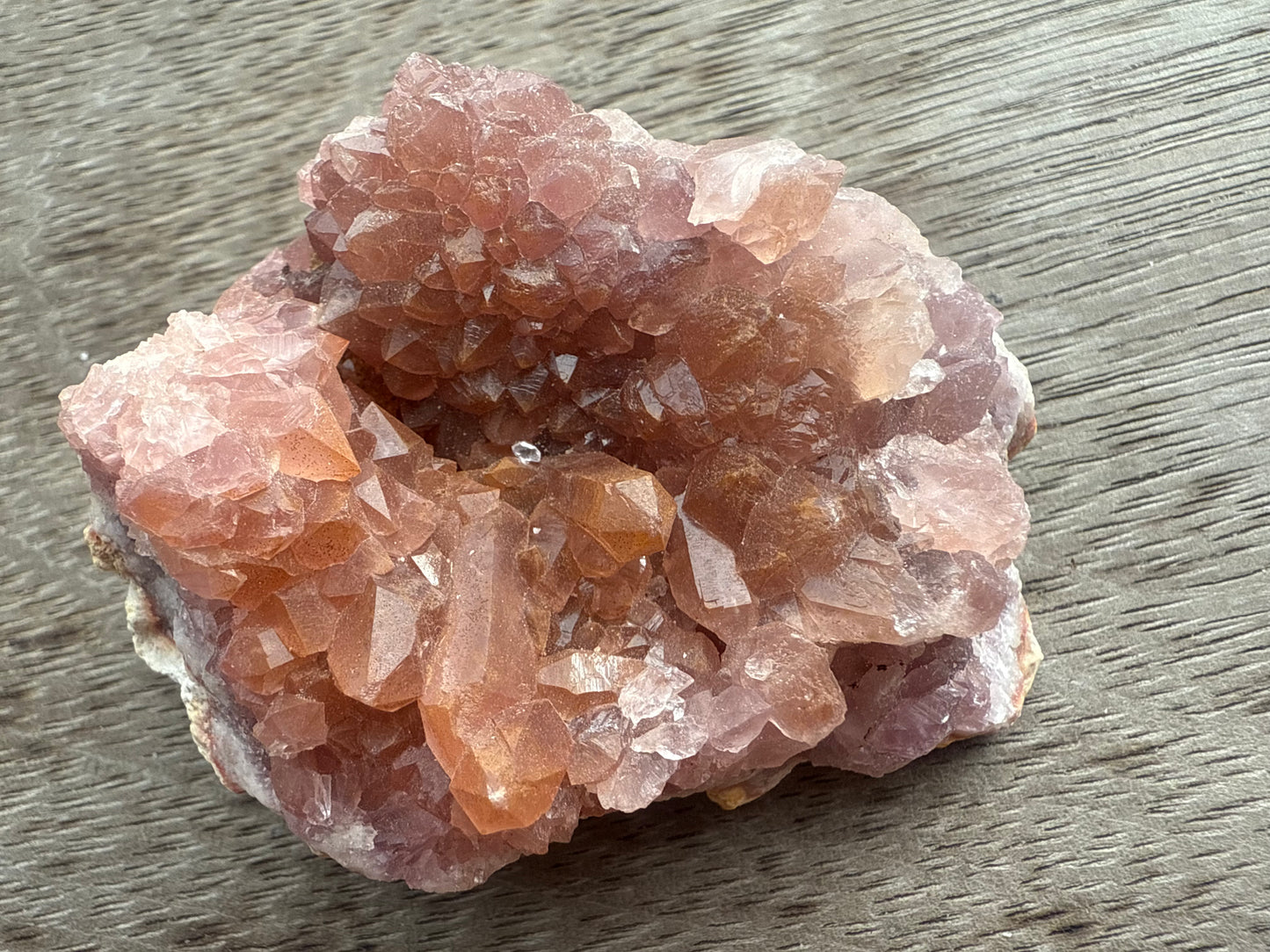 Pink Amethyst Cluster