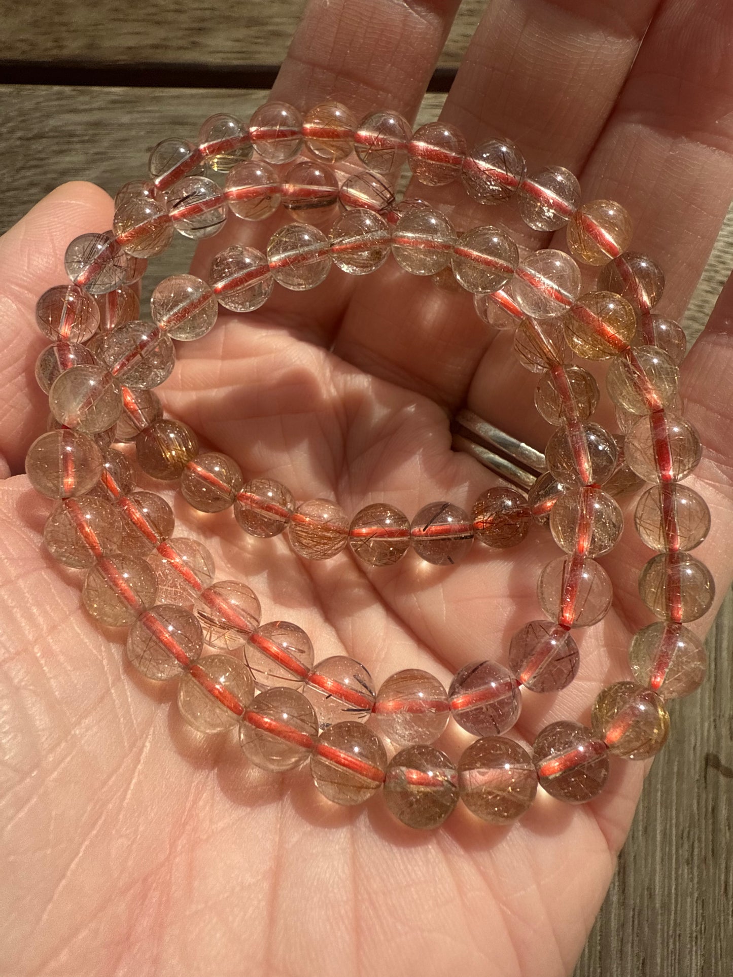 Mixed Rutile Bracelet