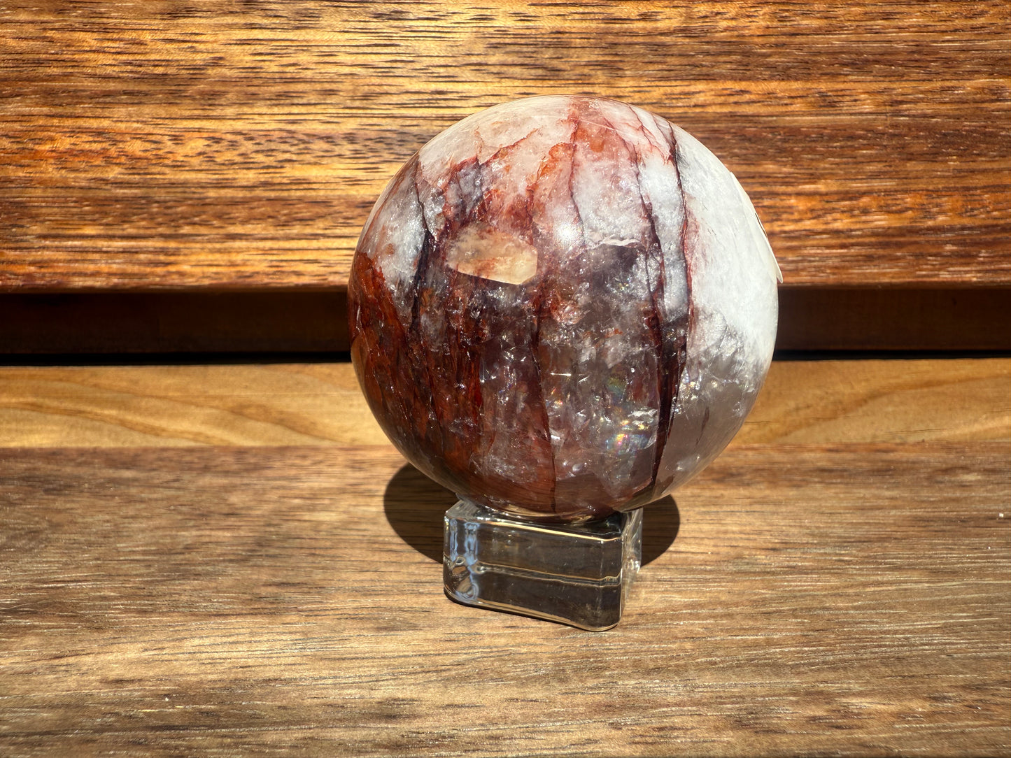 Fire Quartz Sphere