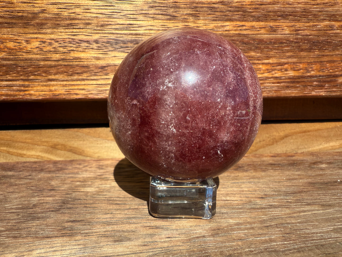 Strawberry Quartz Sphere