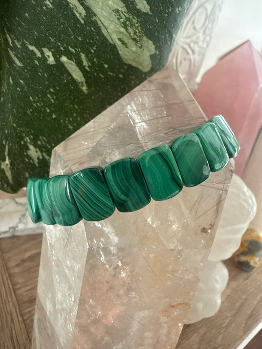 Malachite Soft Bangle