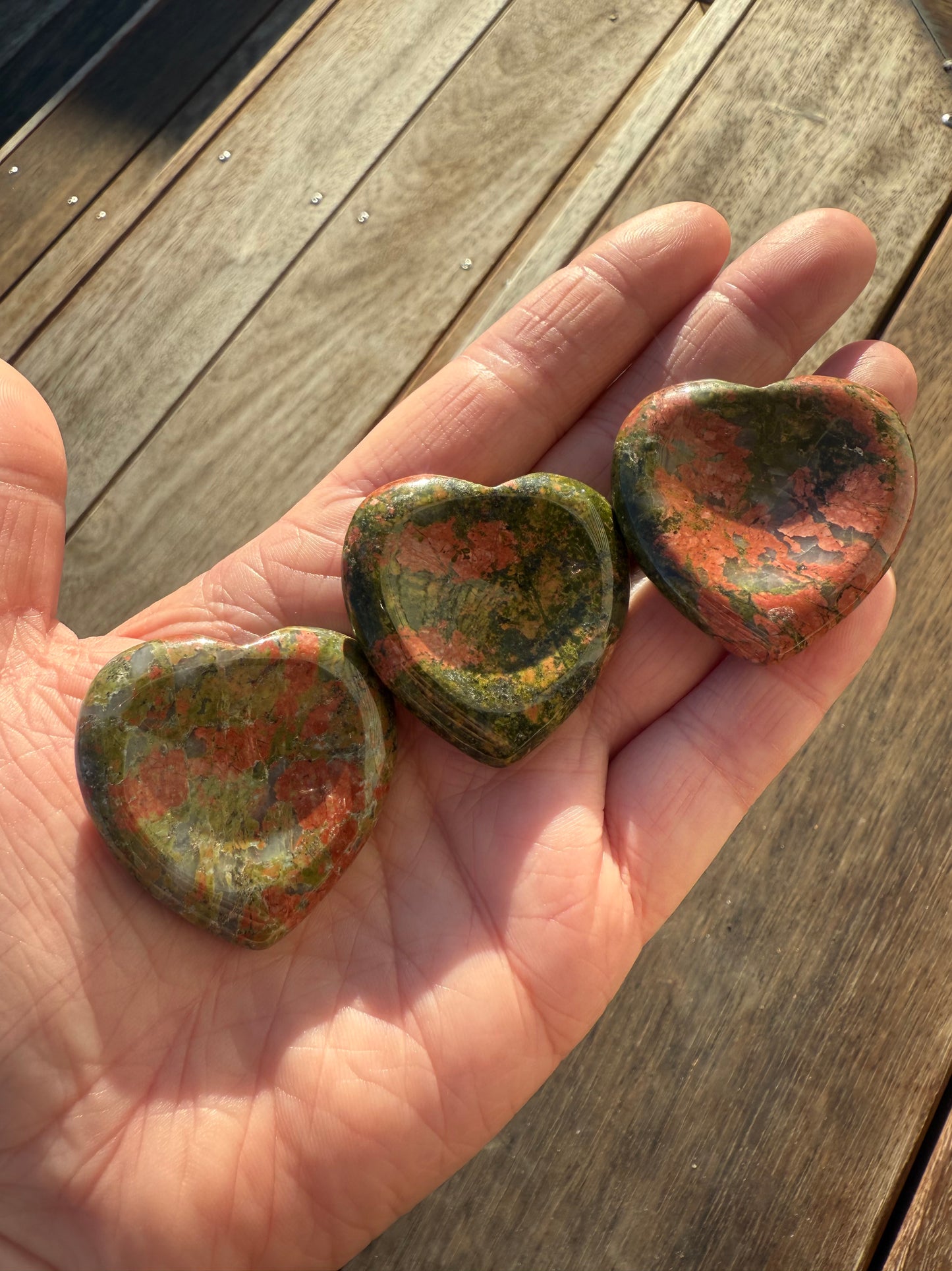 Heart Worry Stones