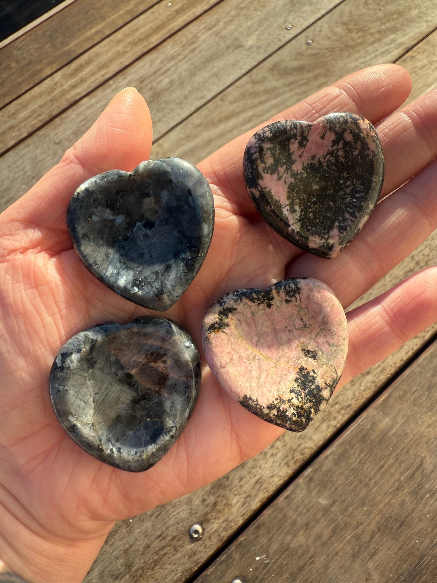 Heart Worry Stones