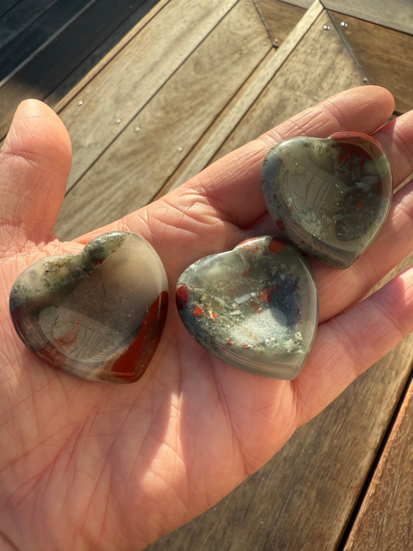 Heart Worry Stones