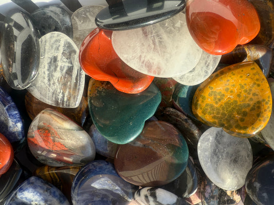 Heart Worry Stones