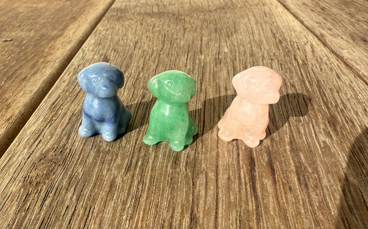 Mini Puppy Carving