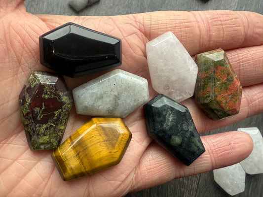 Mini Crystal Coffins