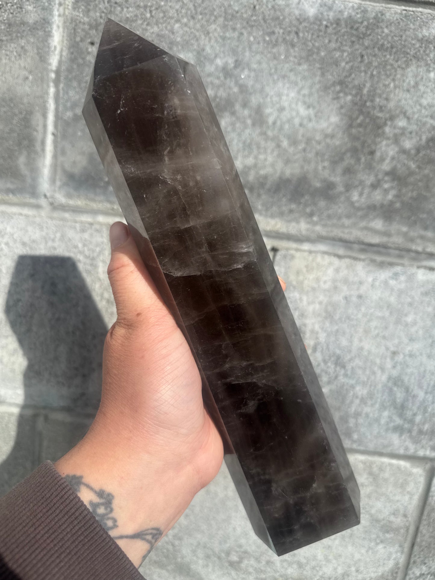 Smokey Quartz Tower