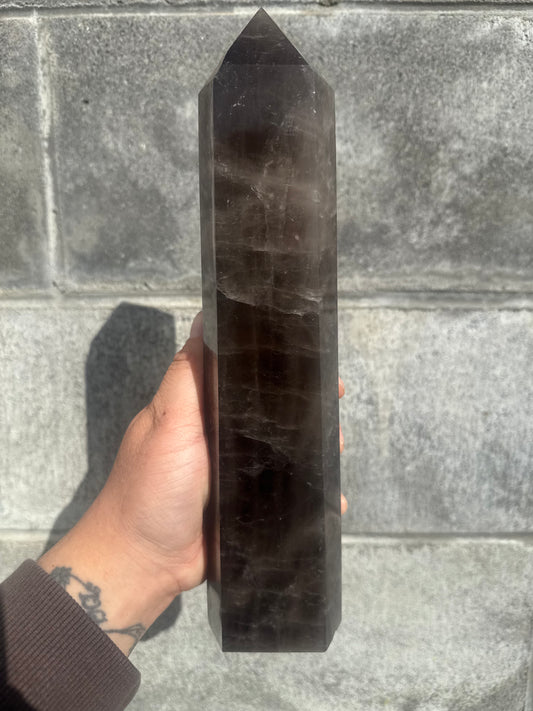 Smokey Quartz Tower