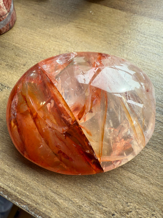 Fire Quartz Palmstone B