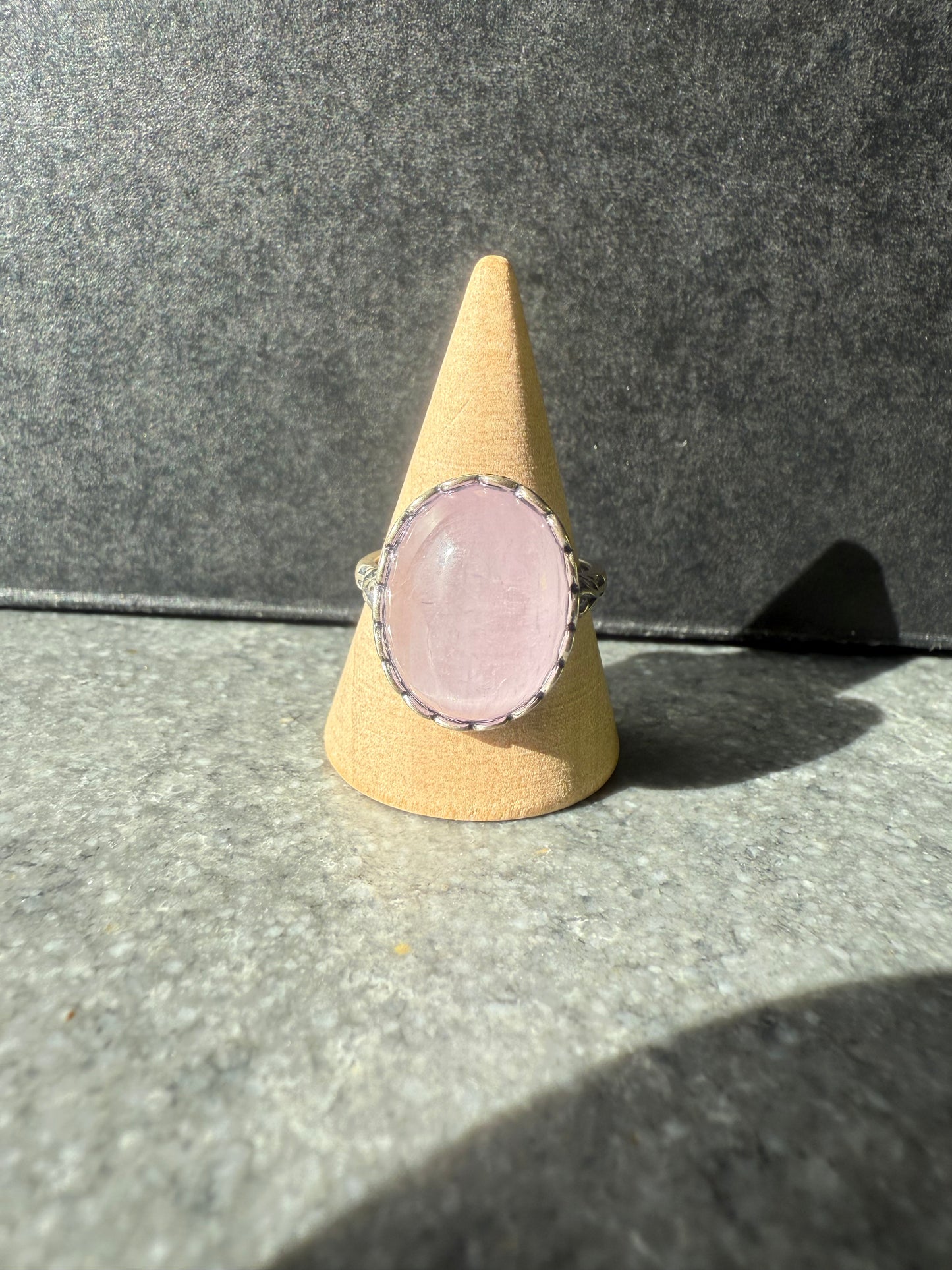 Kunzite Ring