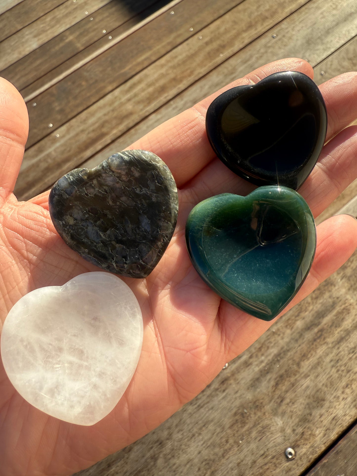 Heart Worry Stones