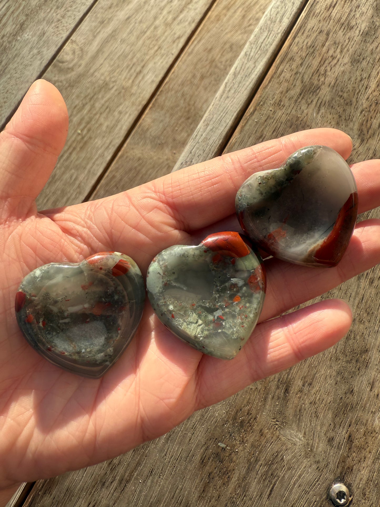 Heart Worry Stones