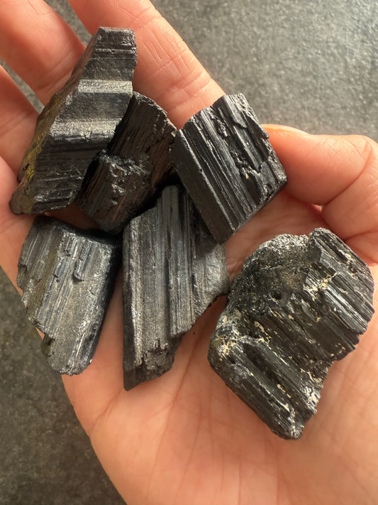 Black Tourmaline Chunk