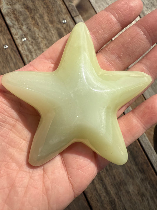 Banded Calcite Star