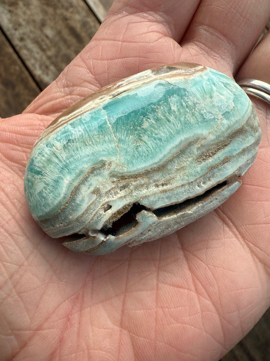 Caribbean Calcite Palmstone
