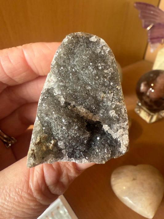 Mini Rainbow Amethyst Cluster