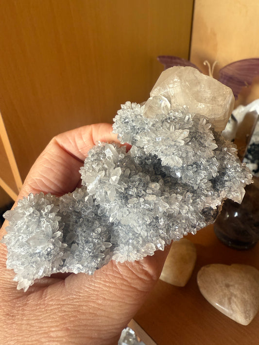 Calcite & Apophyllite Cluster