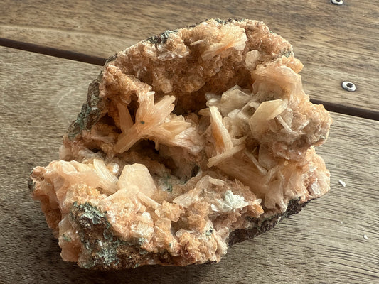 Peach Stilbite Specimen
