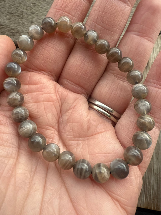 Black Moonstone Bracelet