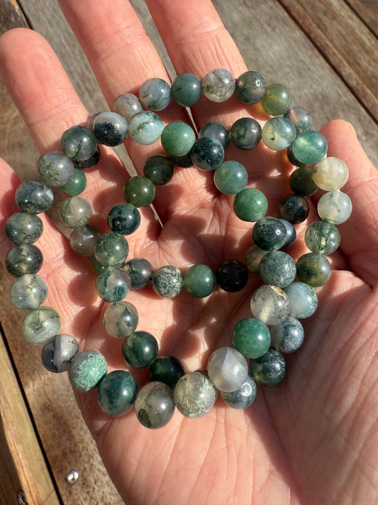 Moss Agate Bracelet
