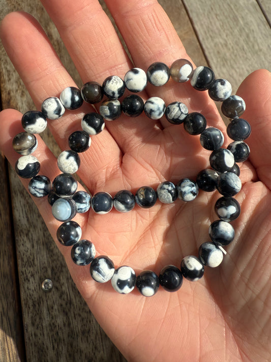 Orca Agate Bracelet