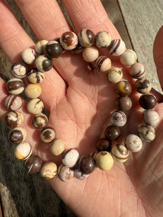 Australian Zebra Jasper Bracelet