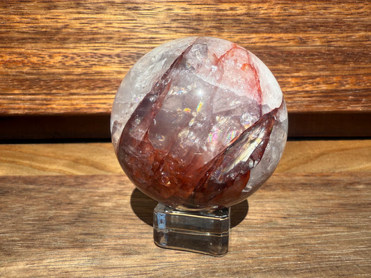 Fire Quartz Sphere