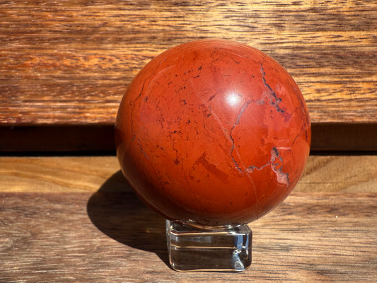 Red Jasper Sphere