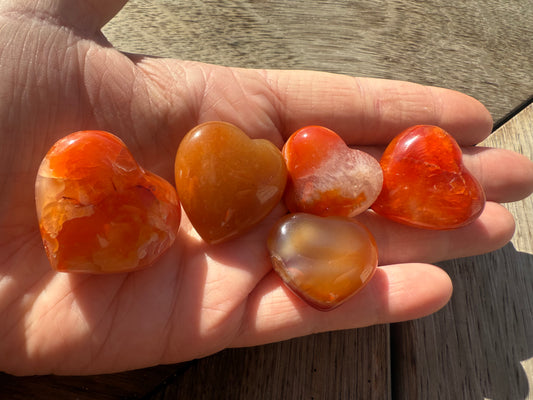 Mixed Red Hearts